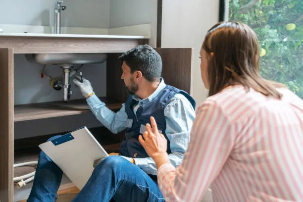 plombier Suresnes en contact avec sa cliente