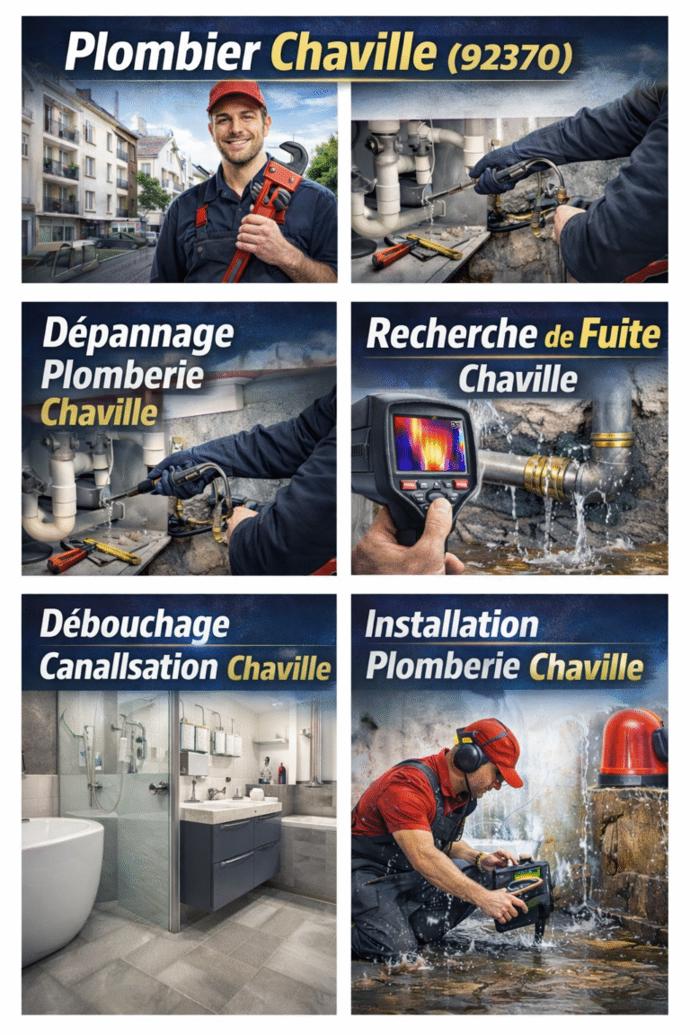 plombier en action Chaville