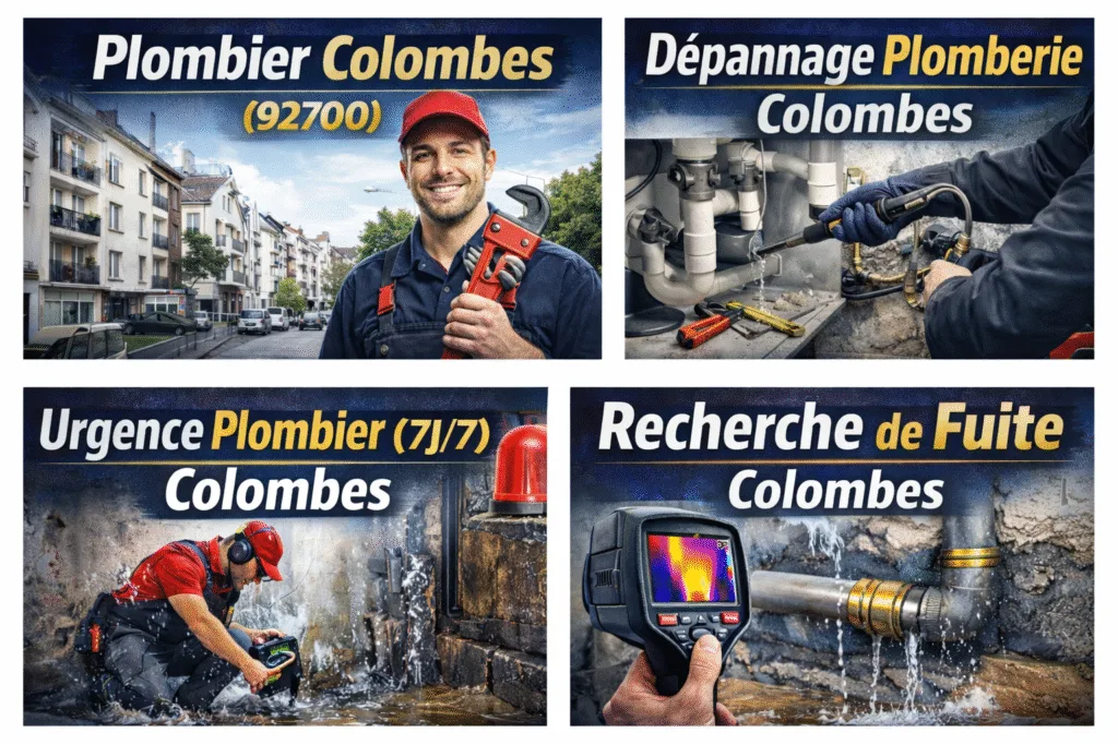 plombier à Colombes 92700