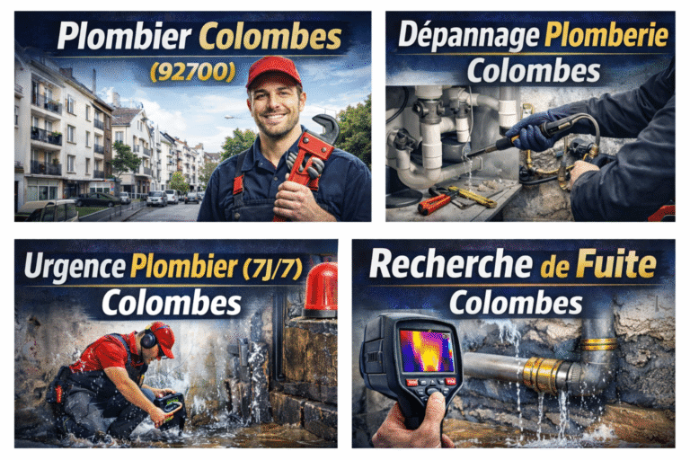plombier à Colombes 92700