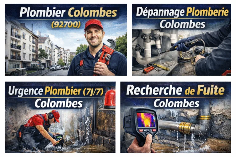 plombier à Colombes 92700